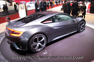 Honda NSX Hybrid Project for 2015